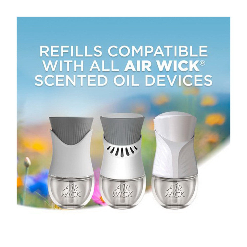 Air Wick Scented Oil Starter Kit, Snuggle Fresh Linen, 0.67 Oz